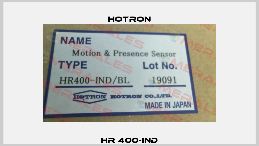 HR 400-IND Hotron