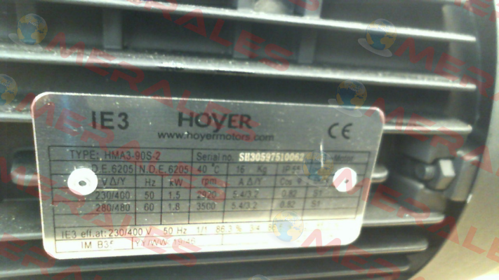 HMA3 90 S-2 Hoyer Motors