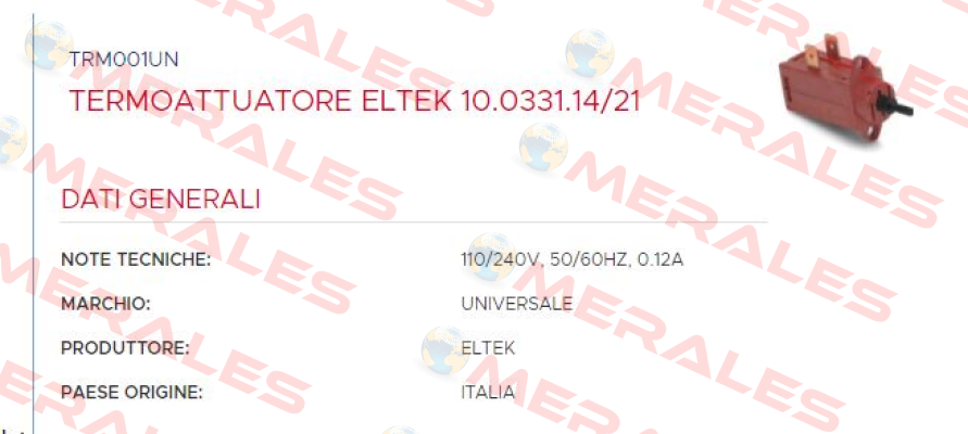 10.0331.14/21 Eltek