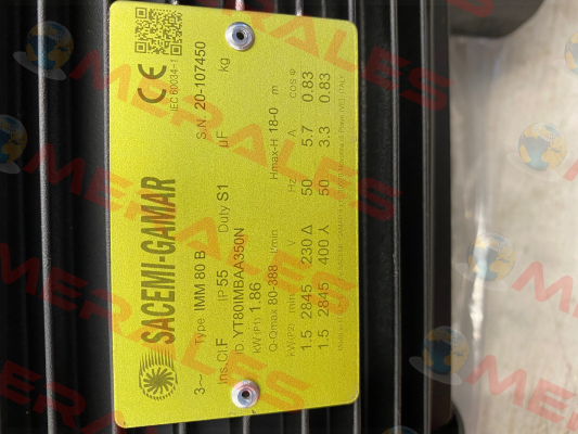 CL20P80B350 ( IMM-80B) Sacemi