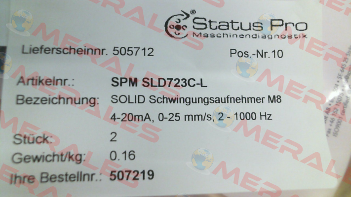 SLD723C-L SPM Instrument