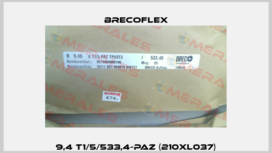9,4 T1/5/533,4-PAZ (210XL037) Brecoflex