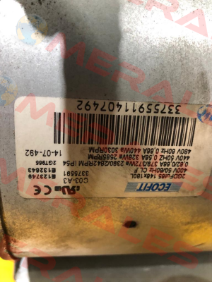 2GDFUT65 146X180L K16-A1-3 440/480v Ecofit