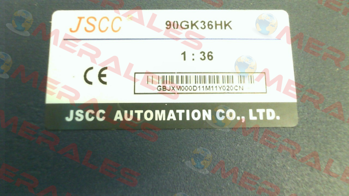 90GK36HK JSCC AUTOMATION CO., LTD.