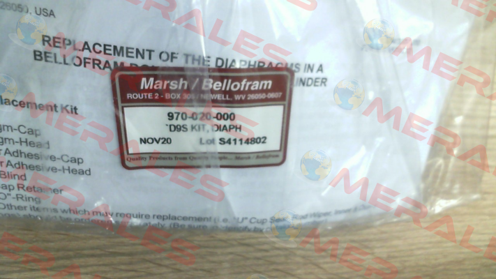 970-020-000 Bellofram