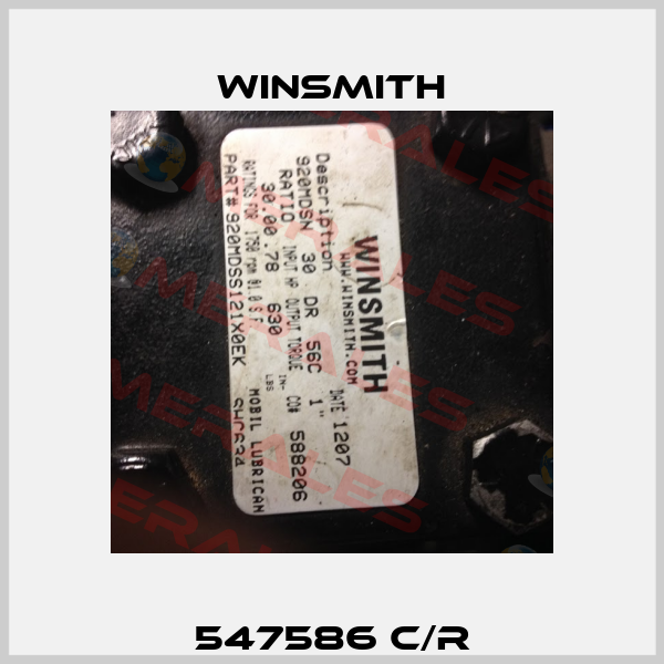 547586 C/R Winsmith