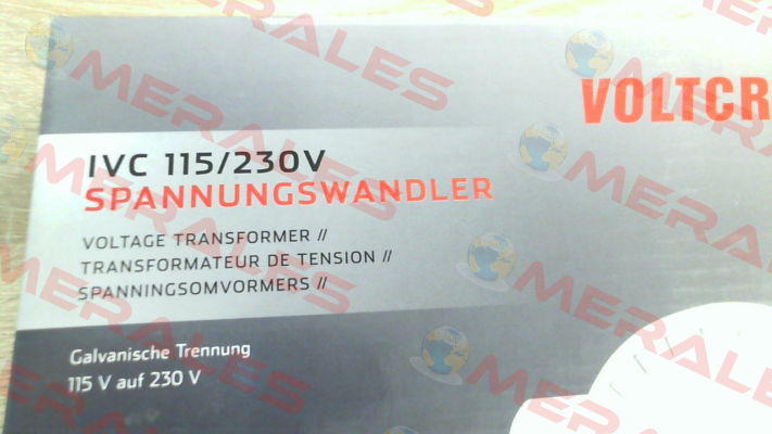 VC 115/230 80W 115 V/AC Voltcraft