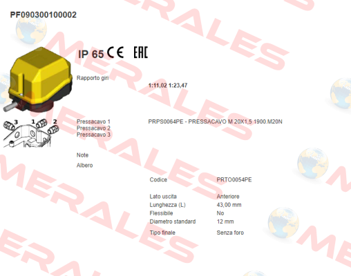 GF4C PF090300100002 Ter Tecno Elettrica Ravasi