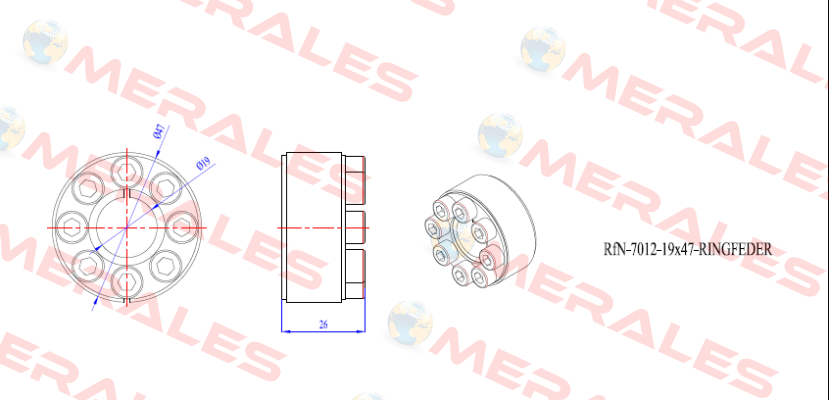 RfN7012 19X47  Ringfeder