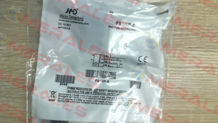 FS1/0P-E Micro Detectors / Diell (now Datasensing)