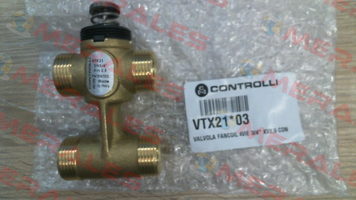 VTX21 3/4" (2.5) iSMA CONTROLLI
