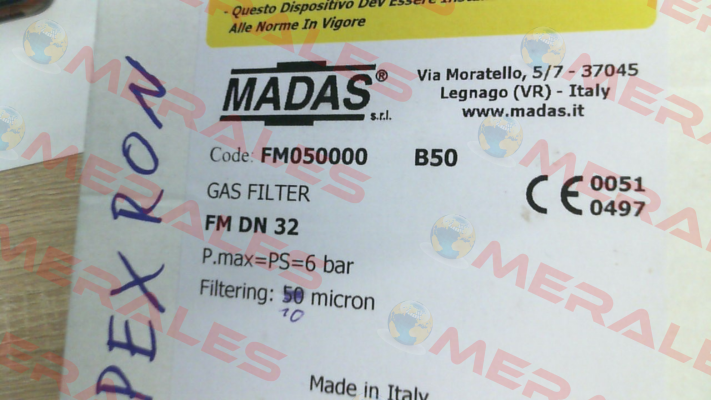 FM050000 B10 Madas