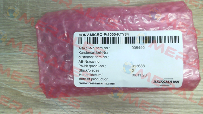 Pt1000 / KTY 84-130 / 005440 Reissmann