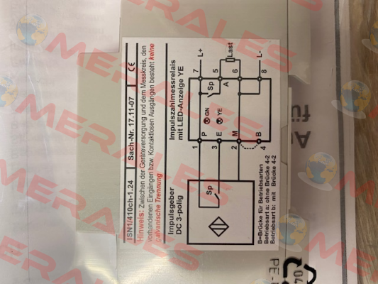 132669-020 / HAD-18mg82b1-5NT1 2m Klaschka