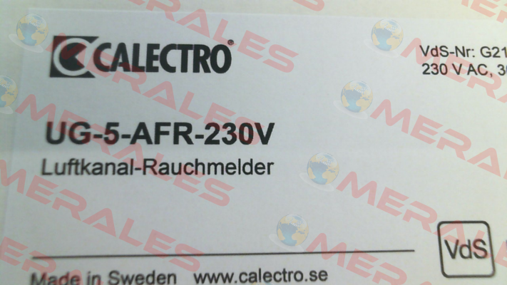 UG-5-AFR-230V Calectro