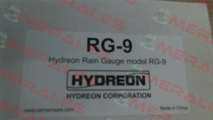 RG 09 HYDREON
