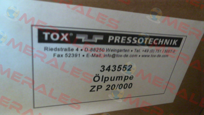 343552 Tox Pressotechnik