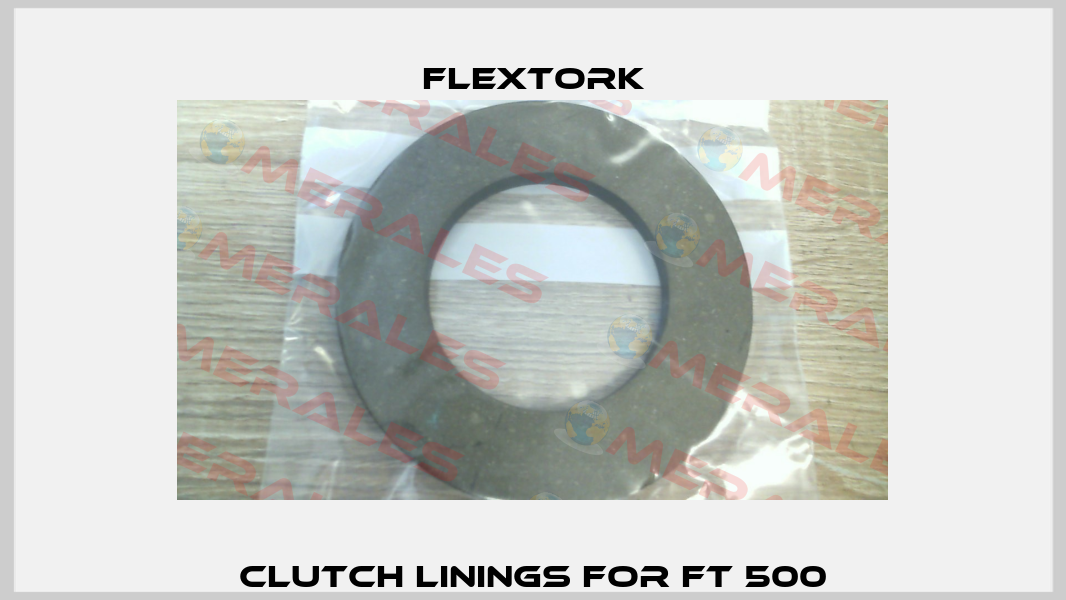clutch linings for FT 500 Flextork