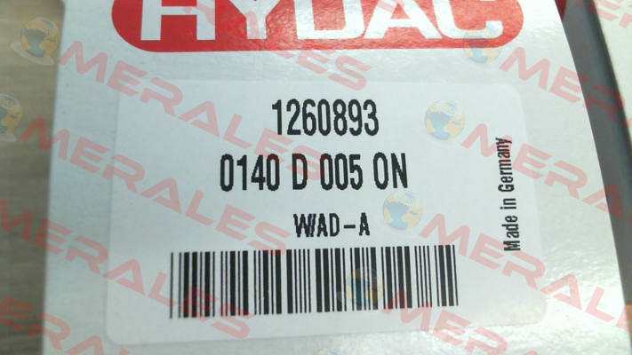 1260893 / 0140 D 005 ON Hydac