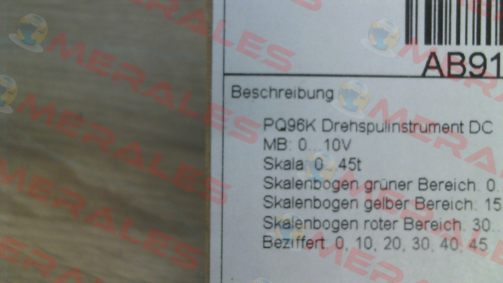PQ96K / 81CA14061366-00840 Weigel