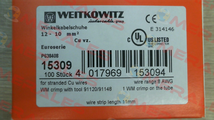 15309 (pack x100) WEITKOWITZ