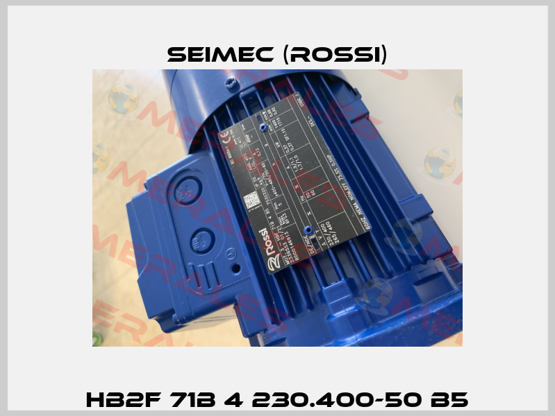 HB2F 71B 4 230.400-50 B5 Seimec (Rossi)