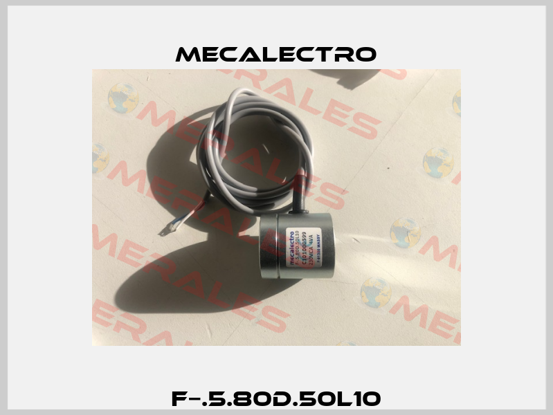 F−.5.80D.50L10 Mecalectro