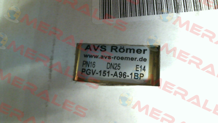 PGV-151-A96-1BP Avs Römer