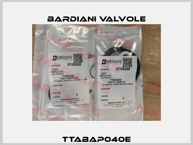TTABAP040E Bardiani Valvole