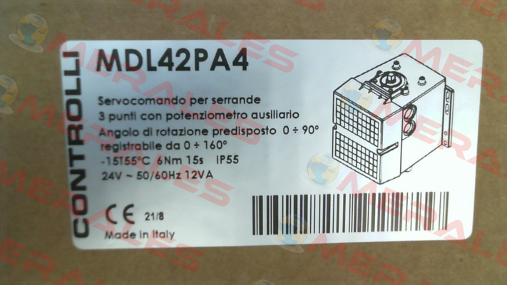 MDL42 PA4 iSMA CONTROLLI