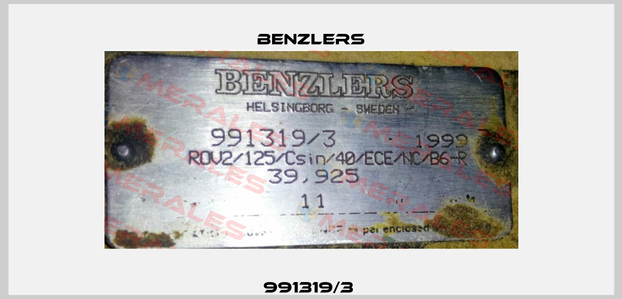 991319/3  Benzlers