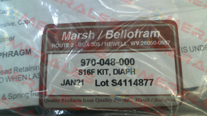 970-048-000 Bellofram