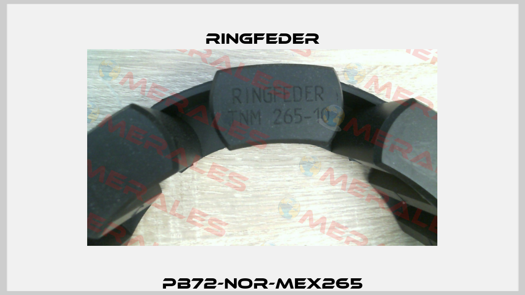 Pb72-Nor-Mex265 Ringfeder