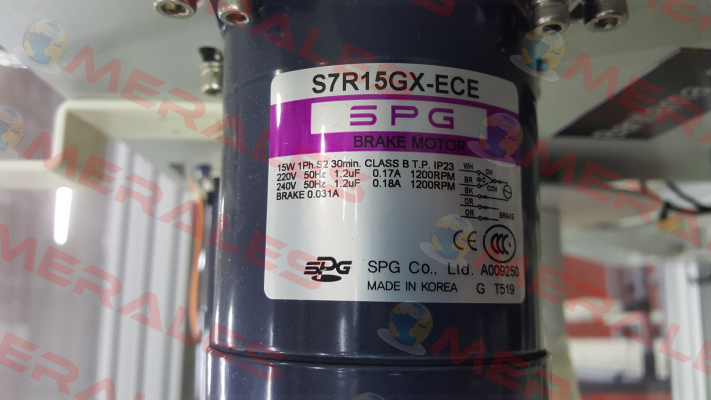 S7R15GX-ECE Spg Motor