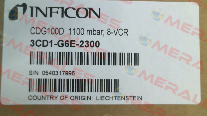 CDG100D, Nr. 3CD1-G6E-2300 Inficon