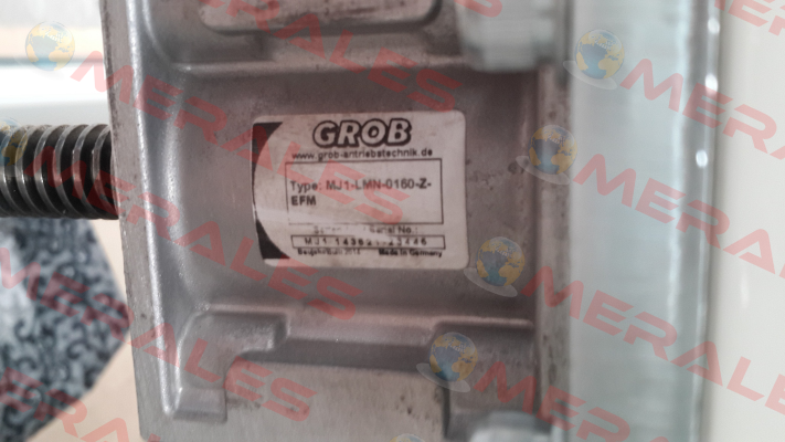 MJ1-LMN-0160-EFM Grob