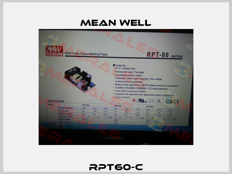 RPT60-C Mean Well
