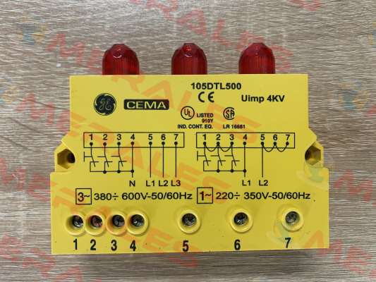 GEP105DTL500 obsolete, alternative  050DSL  ( brand Elfin ) Cema (General Electric)