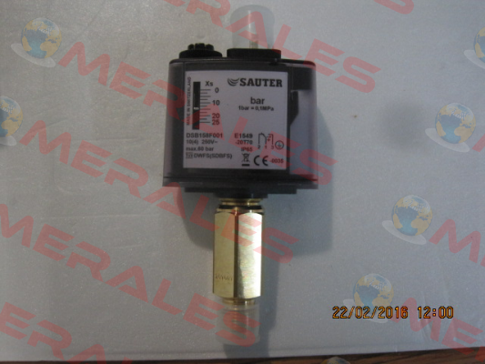 DSB158F001 Sauter