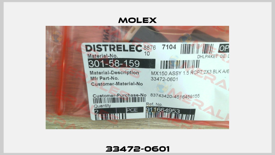 33472-0601 Molex