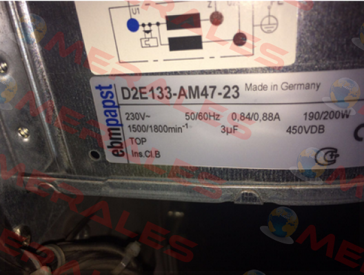 D2E133-AM47-23 EBM Papst