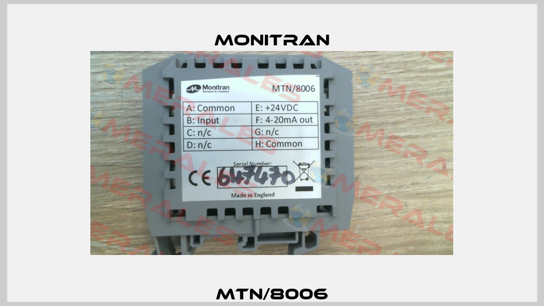 MTN/8006 Monitran