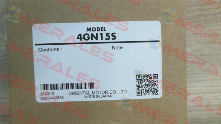 4GN15S Oriental Motor