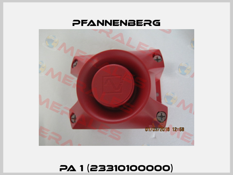 PA 1 (23310100000) Pfannenberg