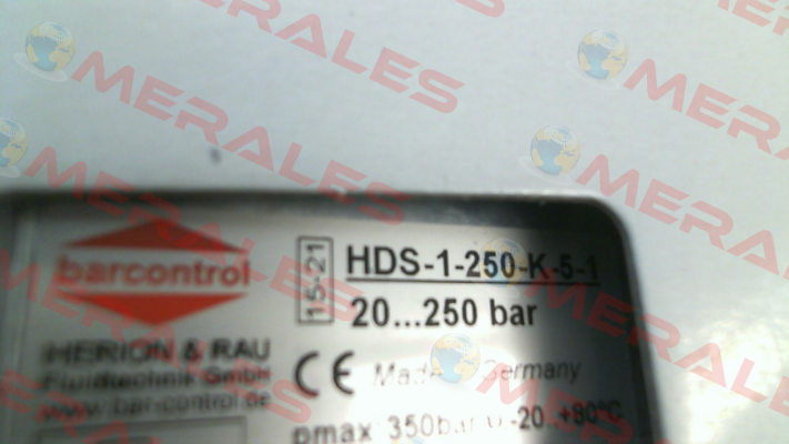 HDS-1-250-K-5-1 Barcontrol