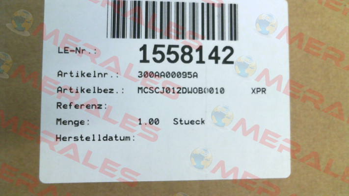 300AA00095A / MCSCJ012DW0B0010 Vickers (Eaton)