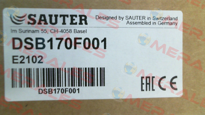 DSB170F001 Sauter