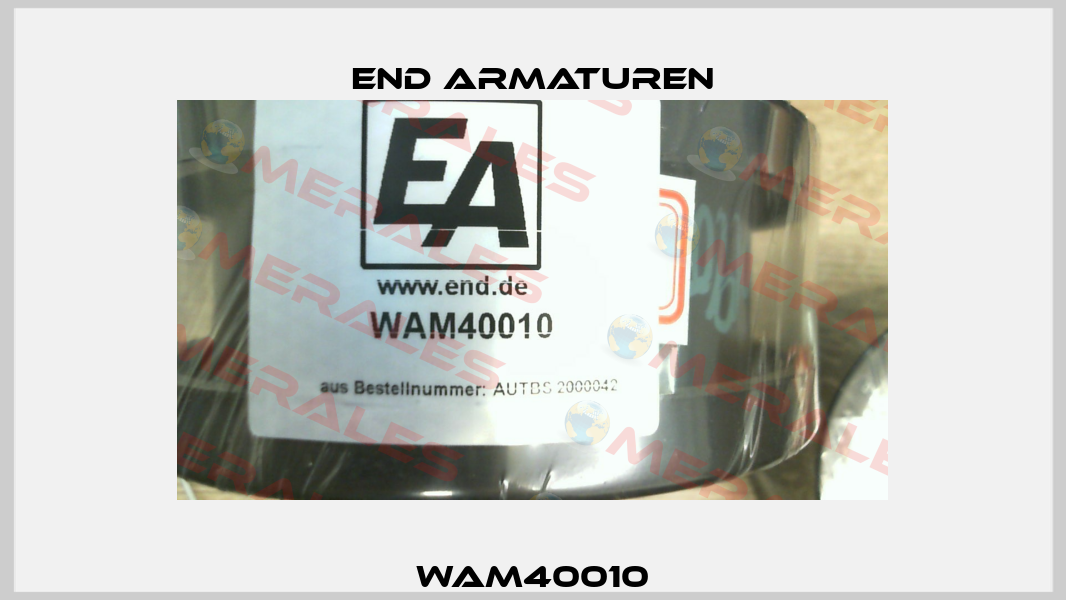 WAM40010 End Armaturen