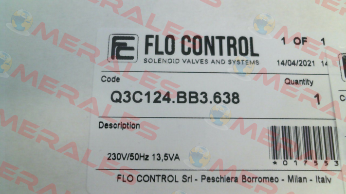 Q3C124.BB3.638 Flo Control