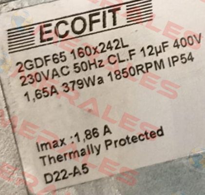 2GDF65 160x242L D22-A5 Ecofit